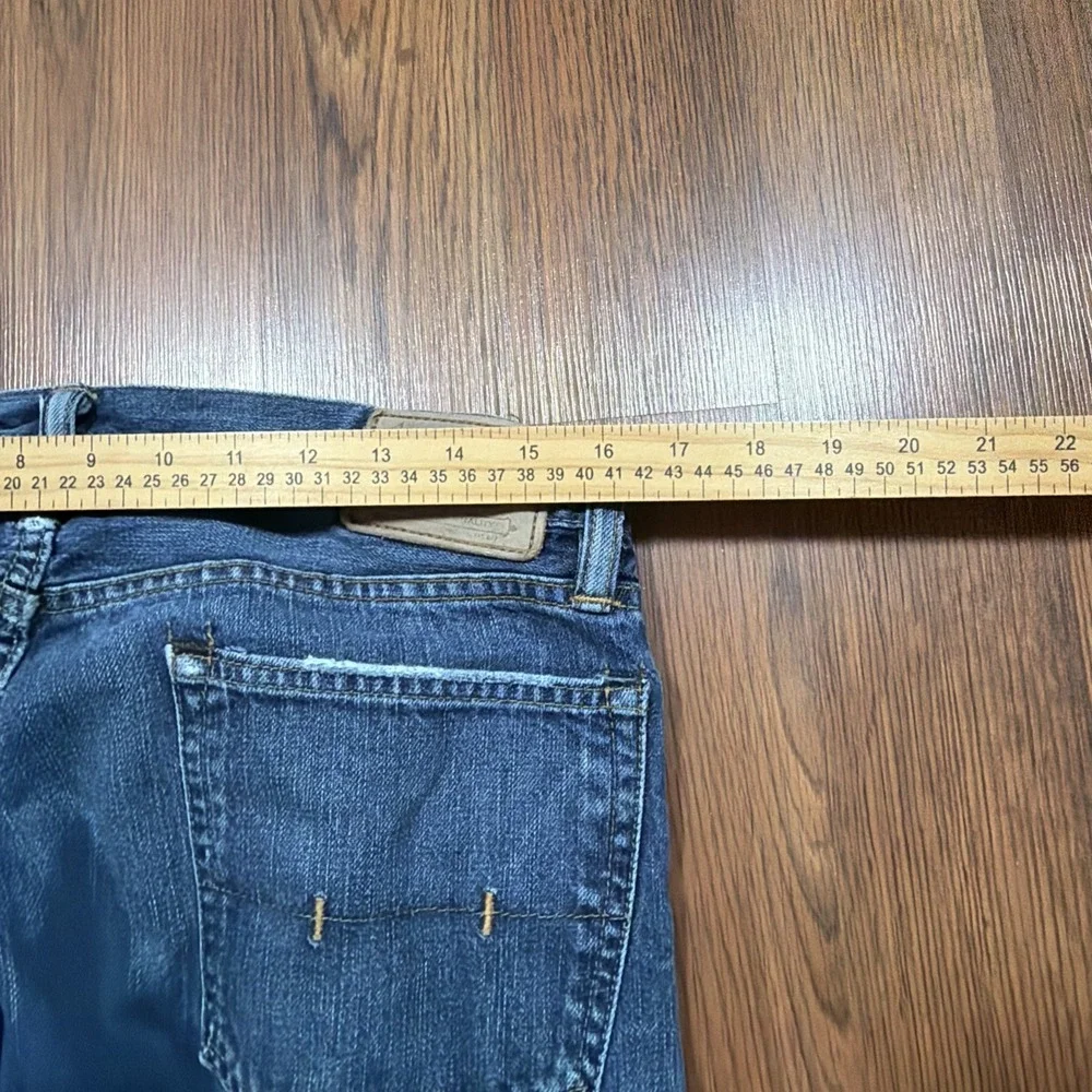 Polo Ralph Lauren Sullivan Slim Jeans RL Mens 32x31 Distressed Wash Denim Y2K